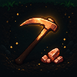 Copper Pickaxe icon